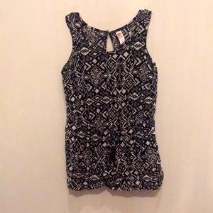 Justice girls shorts romper